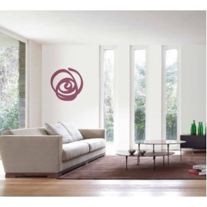 Wall Decoration | Wall Stickers | Abstract Rose