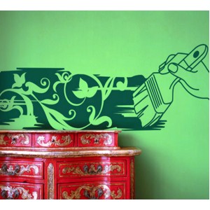 Wall Decoration | Wall Stickers | Artistic Brush