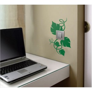 Wall Decoration | Wall Stickers | Greening Socket, Single