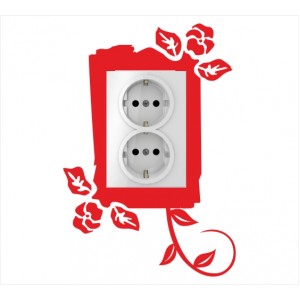 Wall Decoration | Sockets And Switches  | Model 40208V, Vertical
