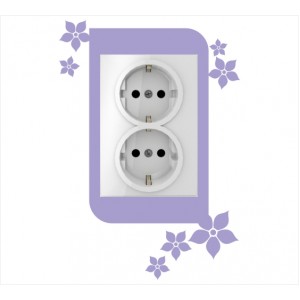 Wall Decoration | Sockets And Switches  | Model 40213V, Vertical