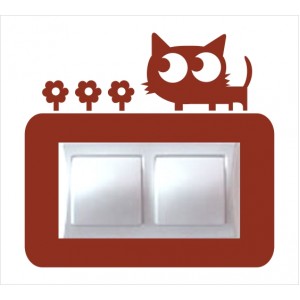 Wall Decoration | Cats  | Model 40219D, Double