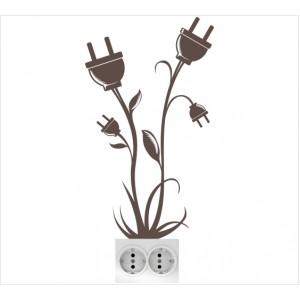 Wall Decoration | Sockets And Switches  | Model 406D, Double