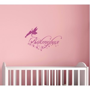 Wall Decoration | Decals With Names | Sticker With A Name, Tinkerbell