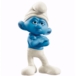 Wall Decoration | Kids Room  | The Smurfs 4605, Grouchy