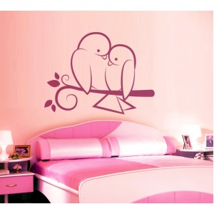 Wall Decoration | Bedroom  | Birds 723, The Hug
