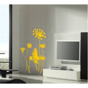 Wall Decoration | Sitting Room  | Flowers 15, Meadow