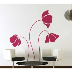 Wall Decoration | Flowers  | Flowers 18, Poppies