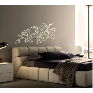 Wall Decoration | Bedroom  | Flowers 22, Rose
