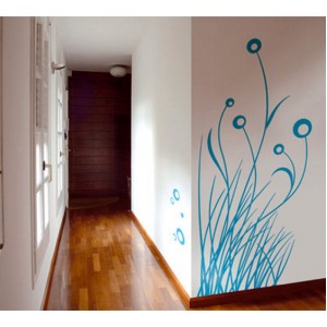 Wall Decoration | Bamboo, Grass  | Grass with Bubbles