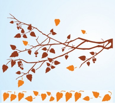 Autumn Branch 2 colours