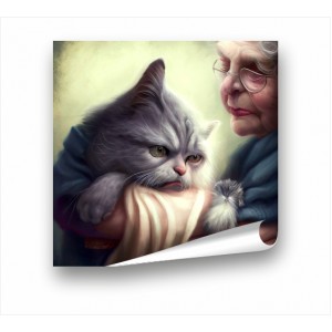 Wall Decoration | Animals PP | Angry Cat PP_11004