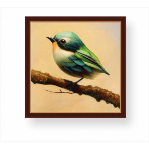 Wall Decoration | Framed | A Bird on a Branch FP_1100601