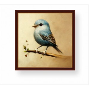 Wall Decoration | Framed | A Bird on a Branch FP_1100603