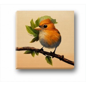 Wall Decoration | Canvas | A Bird on a Branch CP_1100604