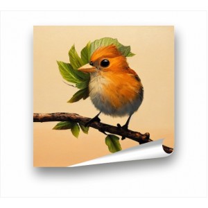 Wall Decoration | Animals PP | A Bird on a Branch PP_1100604