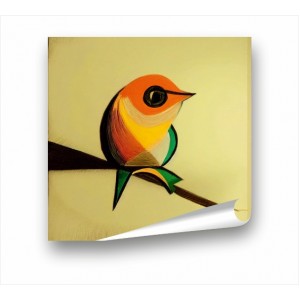 Wall Decoration | Animals PP | A Bird on a Branch PP_1100605