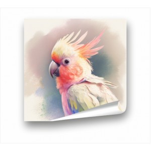 Wall Decoration | Animals PP | A Parrot on a Branch PP_1100803