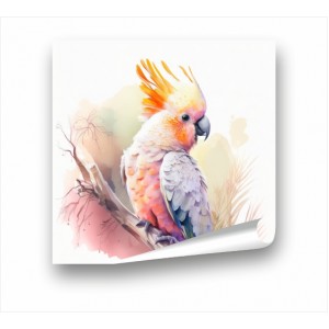 Wall Decoration | Posters | A Parrot on a Branch PP_1100805