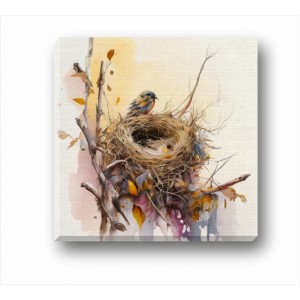 Wall Decoration | Birds | Nest And Bird CP_1101001