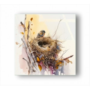 Wall Decoration | Animal GP | Nest And Bird GP_1101001