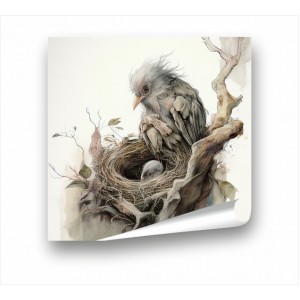 Wall Decoration | Animals PP | Nest And Bird PP_1101002