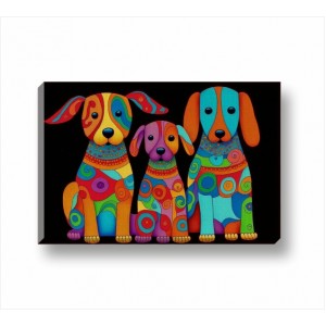 Wall Decoration | Canvas | Dogs CP_1200701