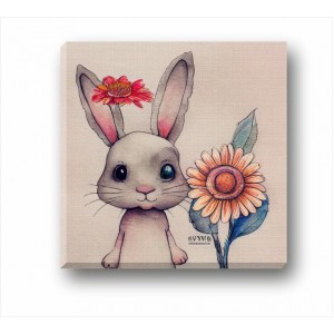 Wall Decoration | Canvas | Rabbit Bunny CP_1400403