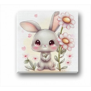 Wall Decoration | Canvas | Rabbit Bunny CP_1400406