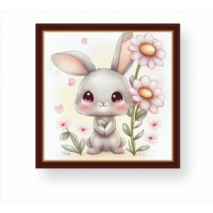 Wall Decoration | Framed | Rabbit Bunny FP_1400406
