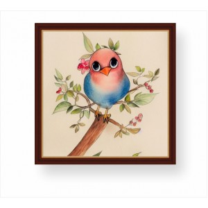 Wall Decoration | Animals FP | A Bird on a Branch FP_1400502