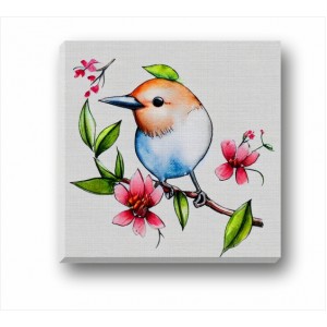 Wall Decoration | Canvas | A Bird on a Branch CP_1400508