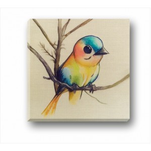 Wall Decoration | Canvas | A Bird on a Branch CP_1400509