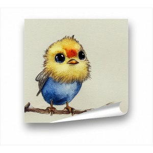Wall Decoration | Posters | A Bird on a Branch PP_1400510