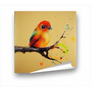 Wall Decoration | Posters | A Bird on a Branch PP_1400511