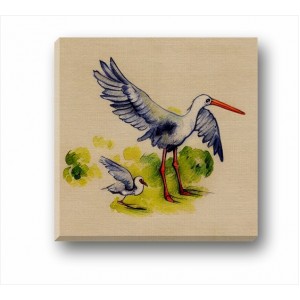 Wall Decoration | Canvas | Stork CP_1400602