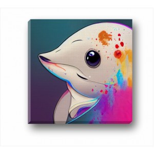 Wall Decoration | Canvas | Dolphin CP_1401401