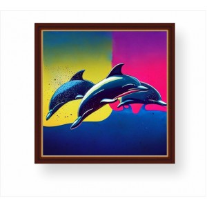Wall Decoration | Framed | Dolphin FP_1401404