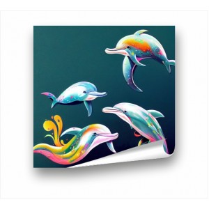 Wall Decoration | For Kids PP | Dolphin PP_1401406