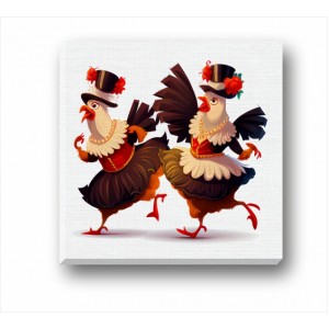 Wall Decoration | Country Yard | Funny Dancers CP_1402201