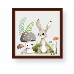 Wall Decoration | Framed | Rabbit Bunny FP_1403501