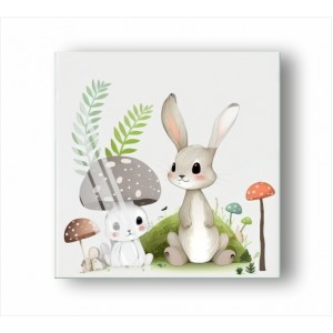 Wall Decoration | Glass | Rabbit Bunny GP_1403501