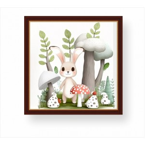 Wall Decoration | Framed | Rabbit Bunny FP_1403503