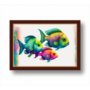 Wall Decoration | Framed | Fish FP_1500501