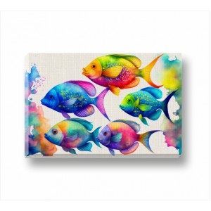 Wall Decoration | Canvas | Fish CP_1500502