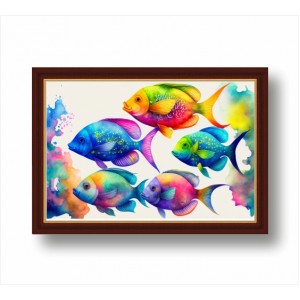 Wall Decoration | Framed | Fish FP_1500502