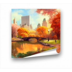 Wall Decoration | Posters | Autumn Day In Central Park PP_2100100