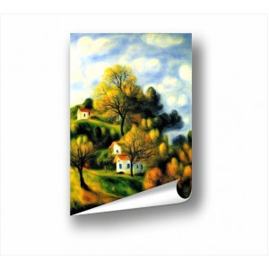 Wall Decoration | Posters | Houses on the hill PP_2200501