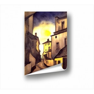 Wall Decoration | Posters | Houses on the hill PP_2100604