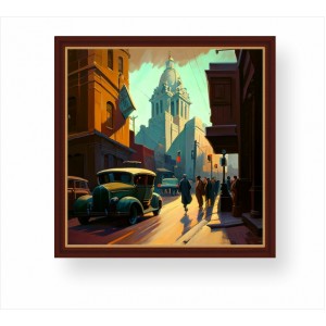 Wall Decoration | Framed | Streets in the City FP_2201706